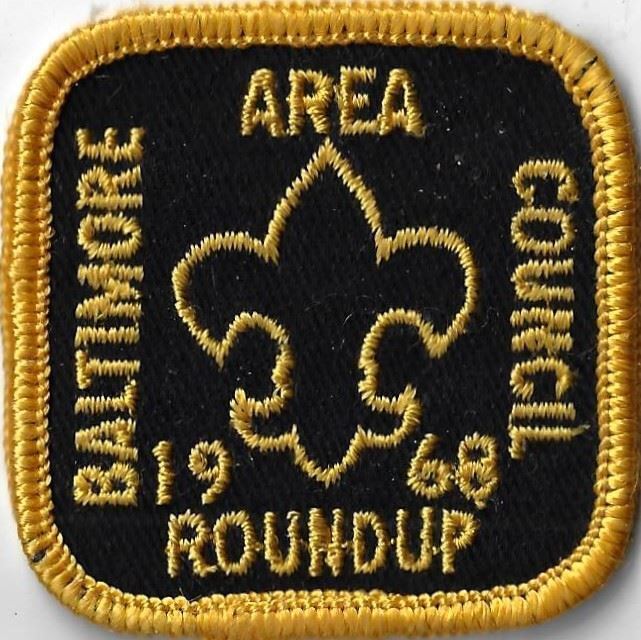 1968 Round Up Baltimore Area Council YEL Bdr. [MX-7429]