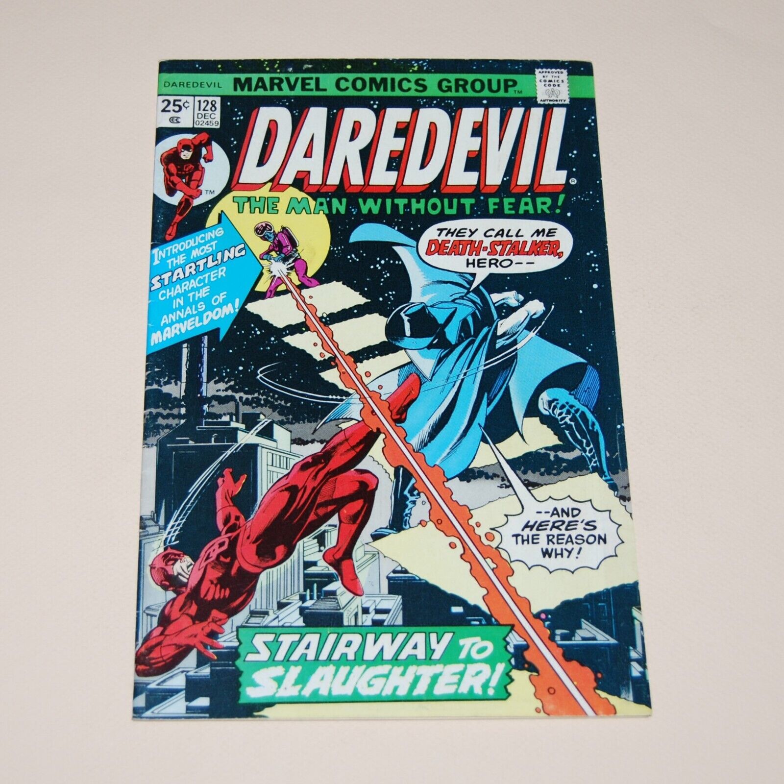 DAREDEVIL 128 (Marvel, December 1975) - 7.0 FN/VF condition