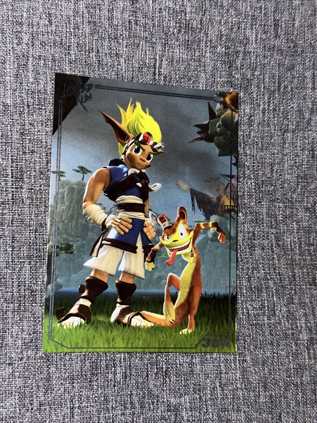 Jak and Daxter 367 Limited Run Games Silver Trading Card LRG #367