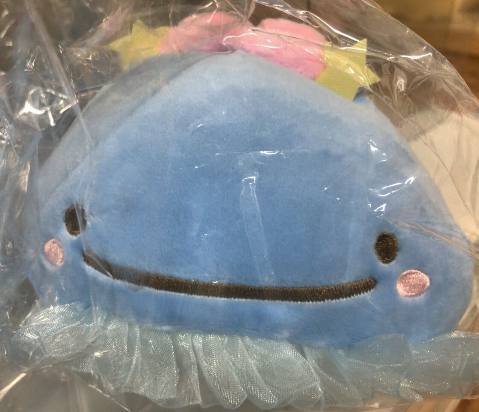 San-X Character Jinbe-san mochi mochi Stuffed Toy S Size Plush Doll Whale Cutie