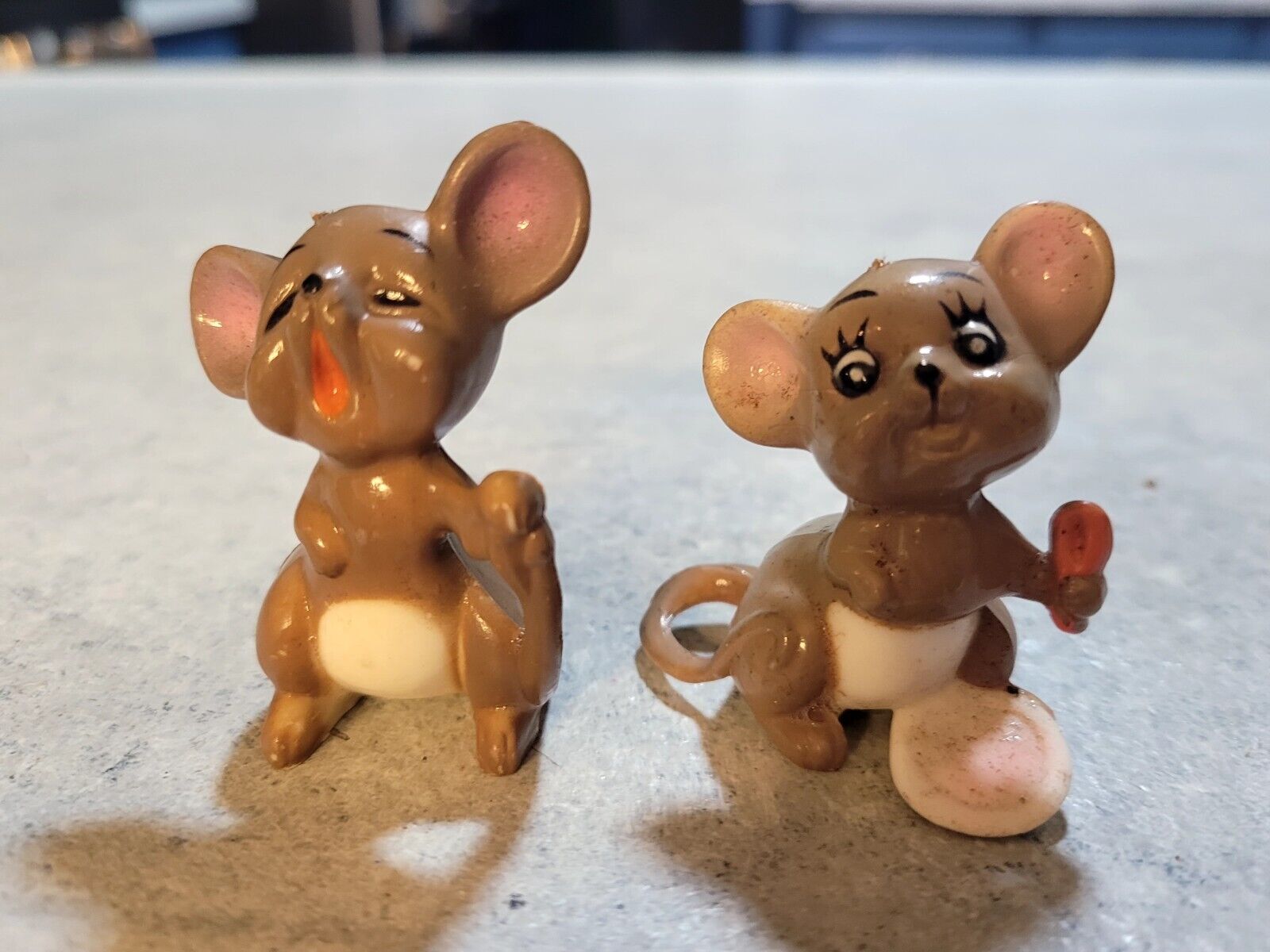 Vintage Joseph Originals Mouse Small Figurines Rare Collectible Home Decor 