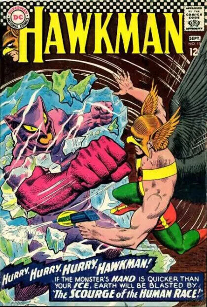 Hawkman, Vol. 1 (15) Scourge Of The Human Race  DC Comics Sep-66