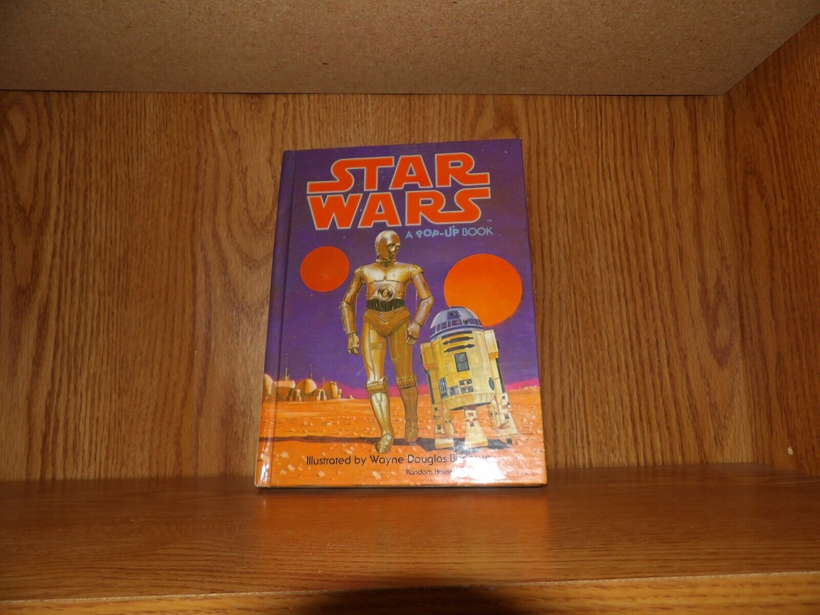 Vintage 1980s Star Wars pop up book