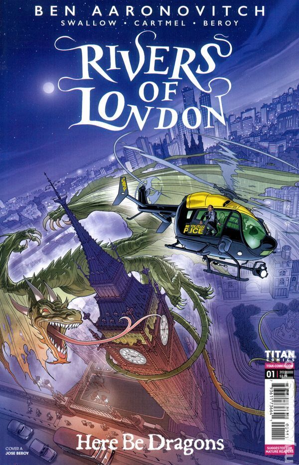 Rivers of London Here be Dragons 1A VF 2023 Stock Image