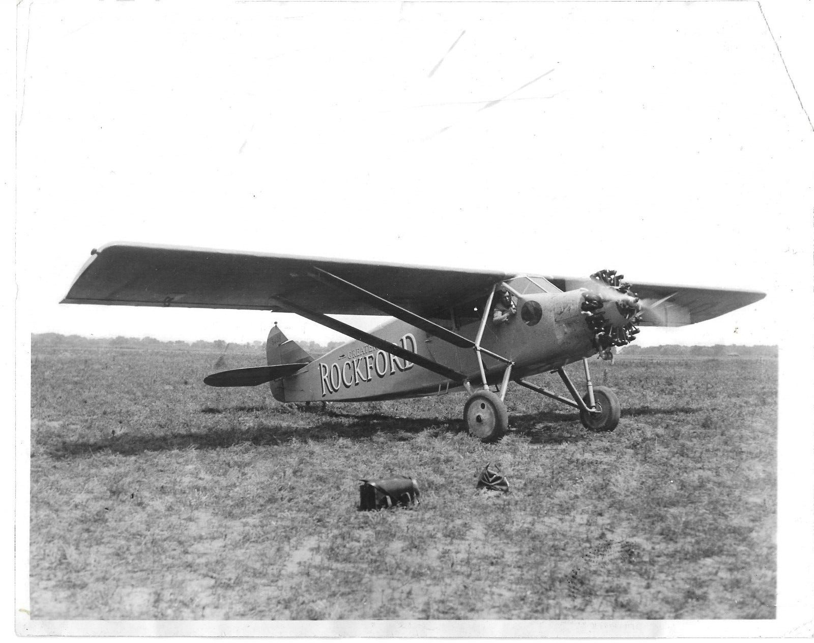 1928 Golden Age Aviation Photo Aircraft Greater Rockford Illinois Sweden flight