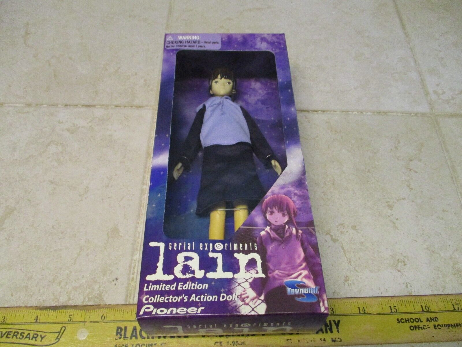 Serial Experiments Lain Urban Outfit Collector\'s Action Figure Doll - NIB LE
