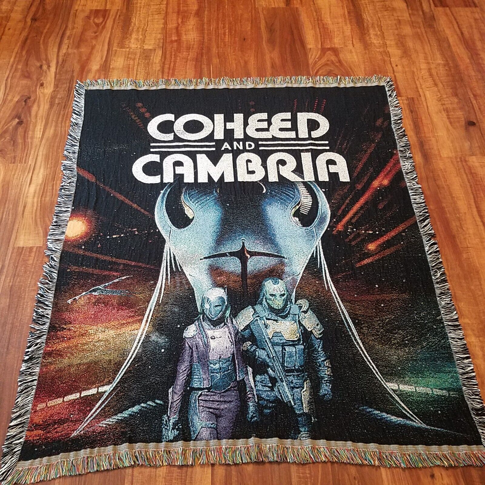 Coheed And Cambria A Windows of the Waking Mind Woven Throw Blanket  60 X 48 In