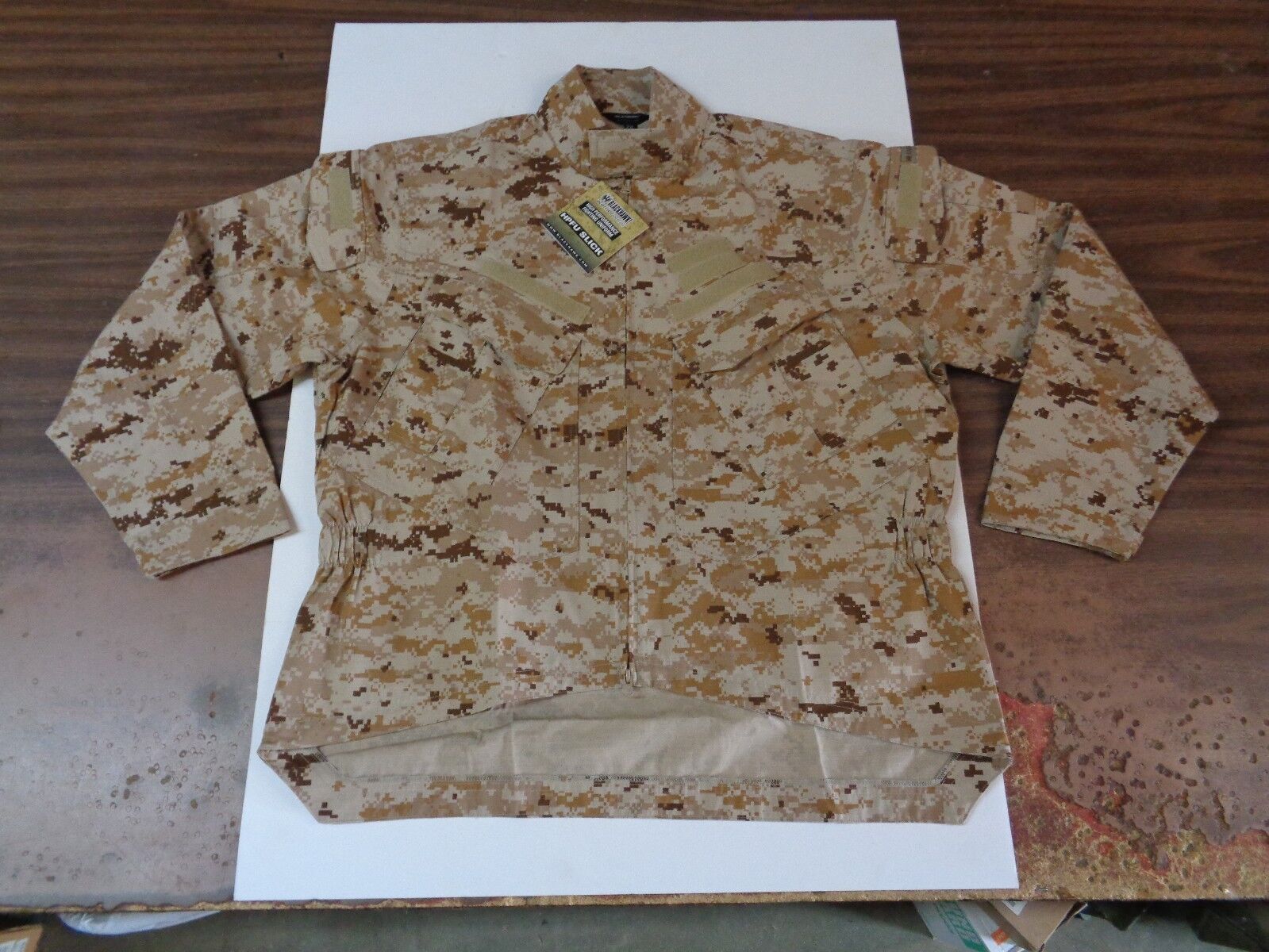 NEW BlackHawk Warrior Wear HPFU Slick (No ITS) Jacket XX-Large Desert Digital