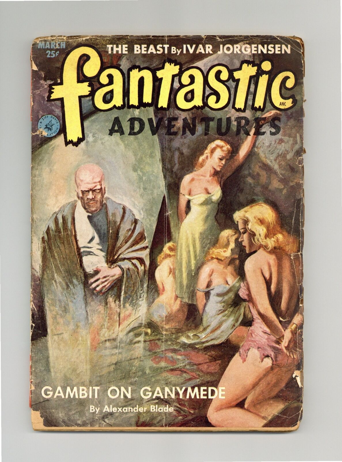 Fantastic Adventures Pulp / Magazine Mar 1953 Vol. 15 #3 GD+ 2.5
