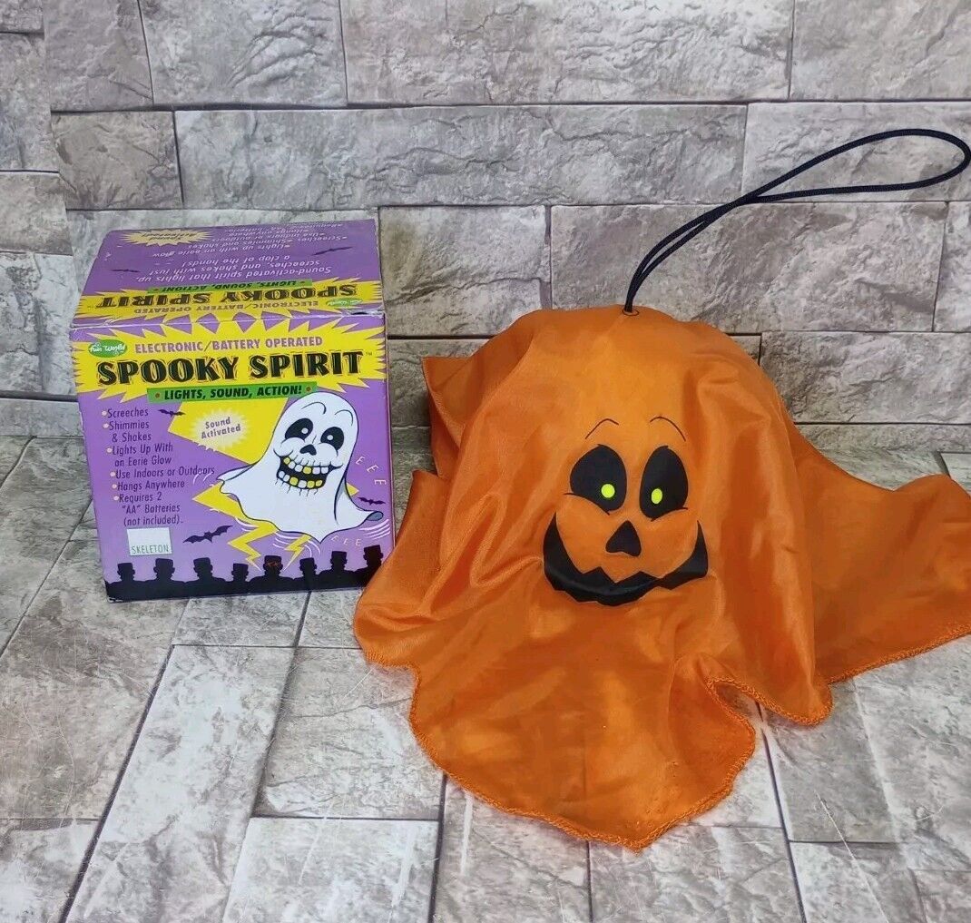 Vintage Fun World Halloween Spooky Spirit Pumpkin Easter Unltd Rare Tested Works