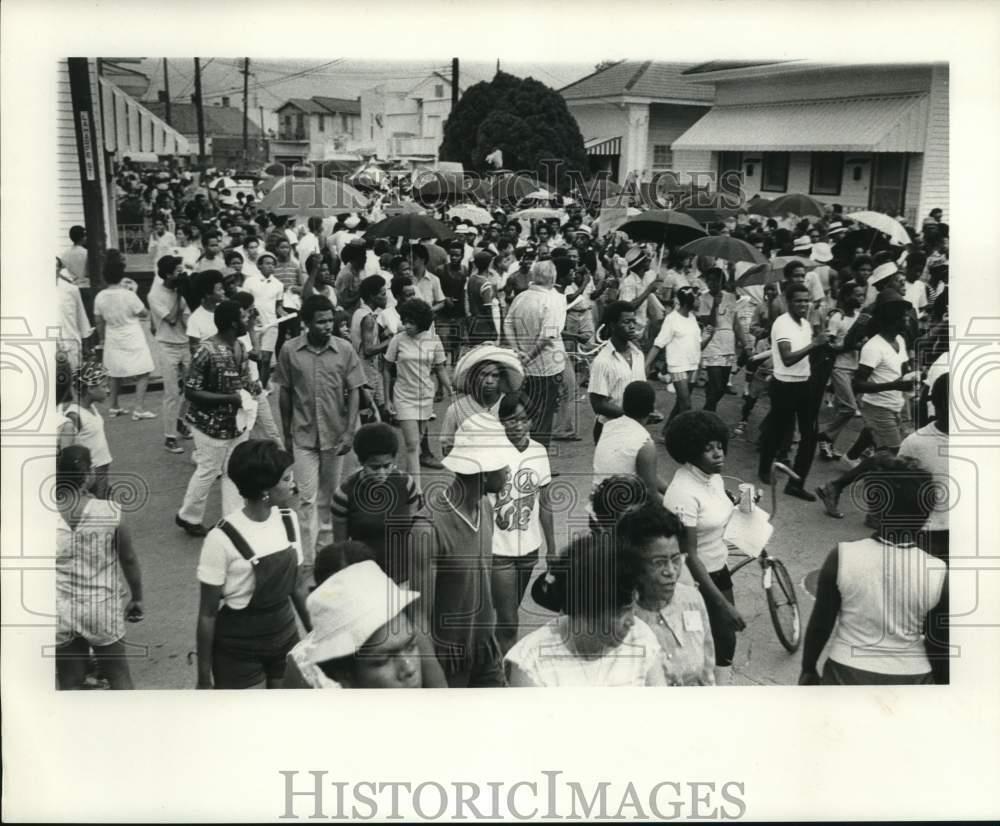 1971 Press Photo SCLC Poor Peoples and freedom march - noc71870