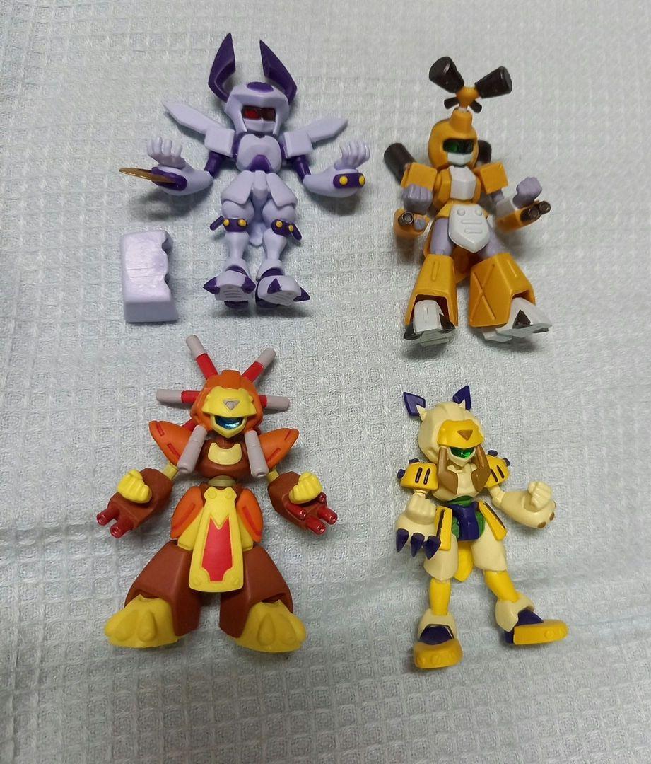 Medarot Medabots Perfect Collection Figure All 4 Types Set Candy toy 
