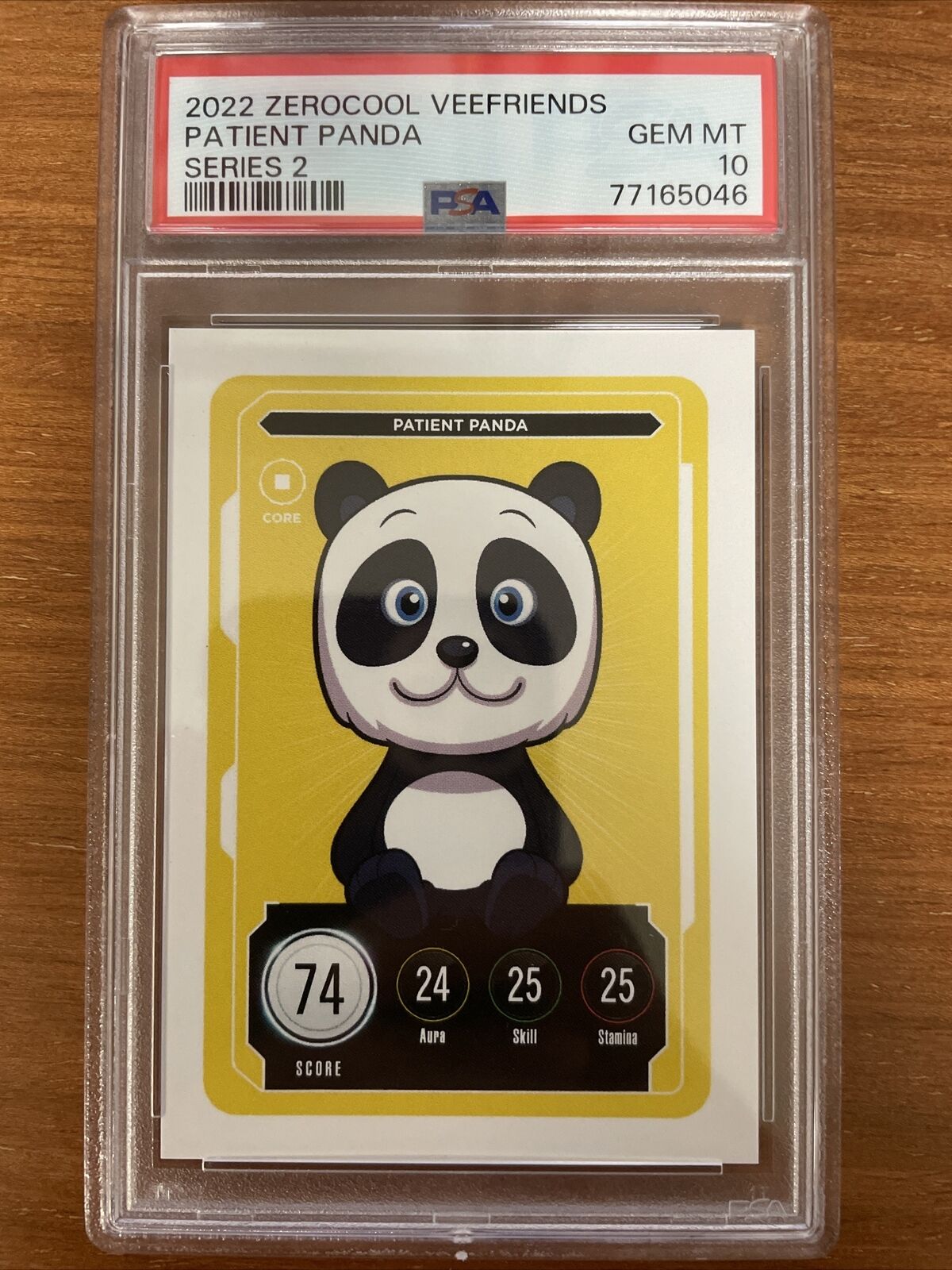 VeeFriends Compete And Collect Series 2 Patient Panda PSA 10 Gem Mint