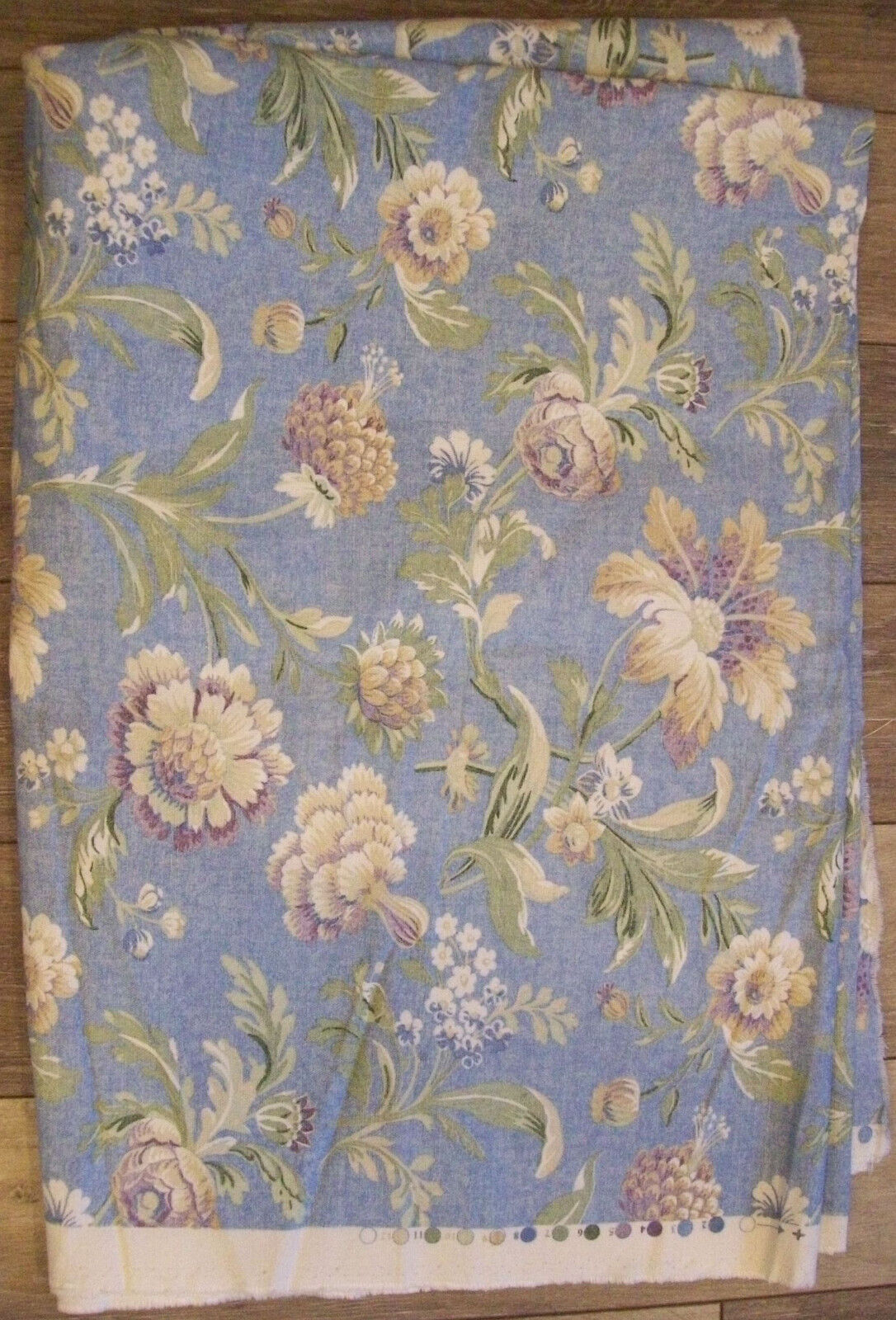 VTG Laura Ashley Upholstery Fabric~English Country Floral~56\