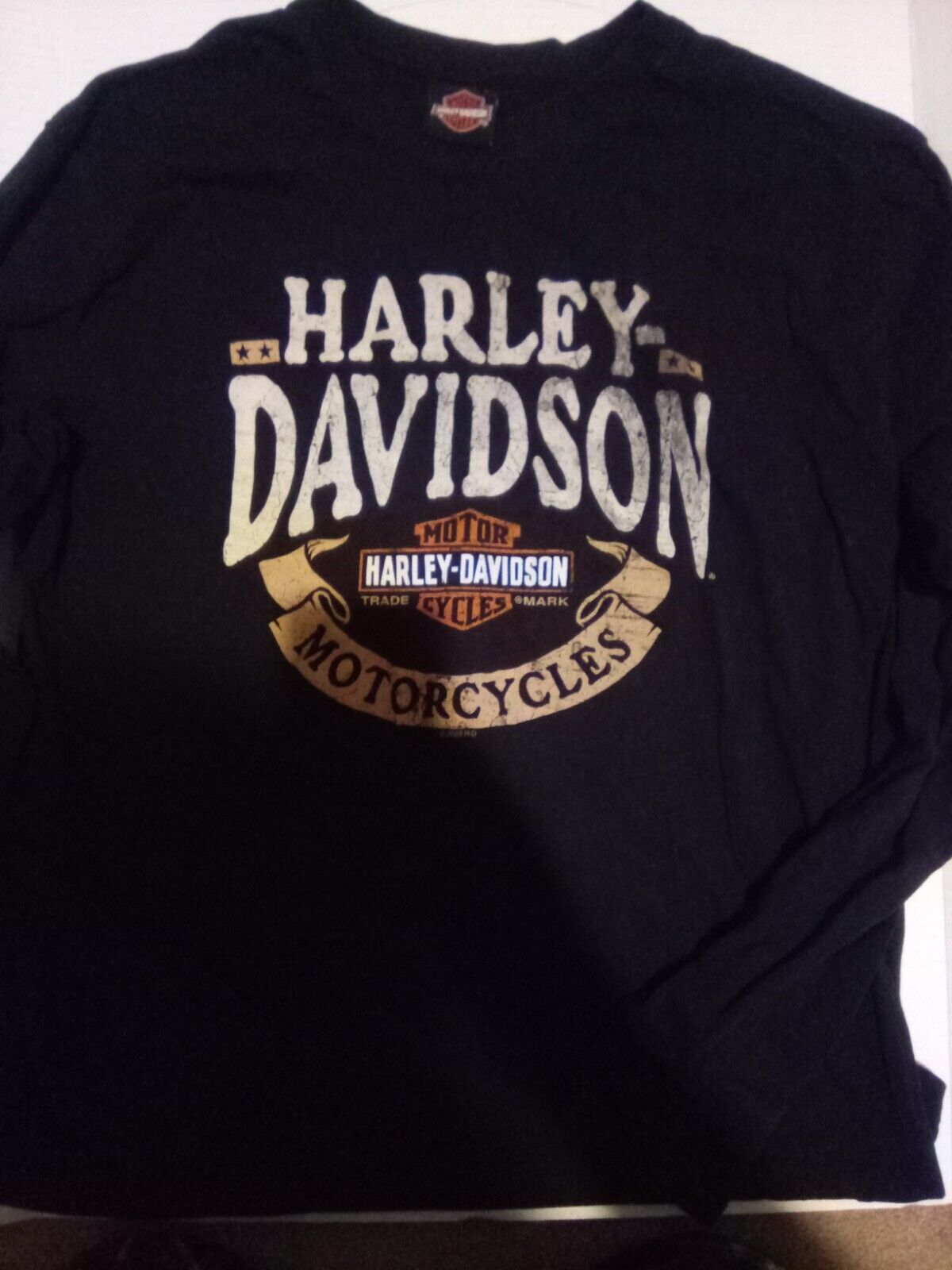 Harley-Davidson  XL Long Sleeve Shirt Kingston Harley-DavidsonFactory Custom HD