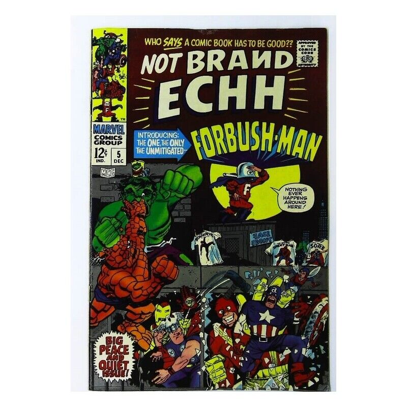 Not Brand Echh #5 in Very Fine minus condition. Marvel comics [w&