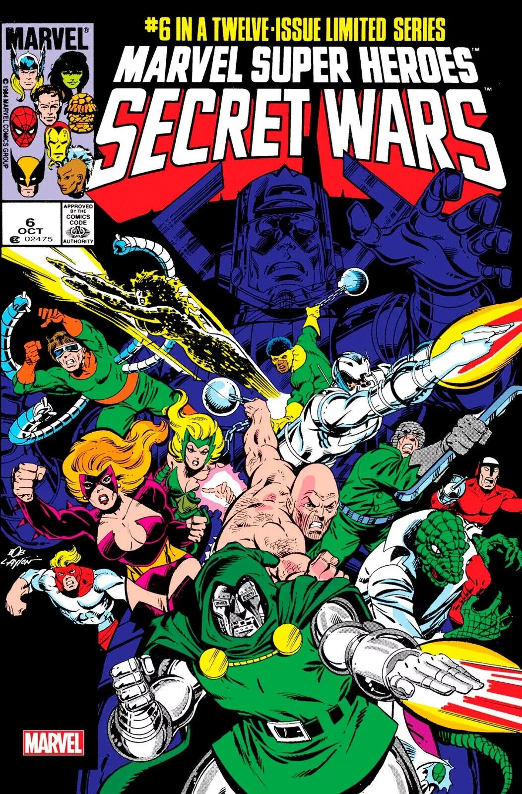 Marvel Super Heroes Secret Wars #6 (2024) Facsimile Edition