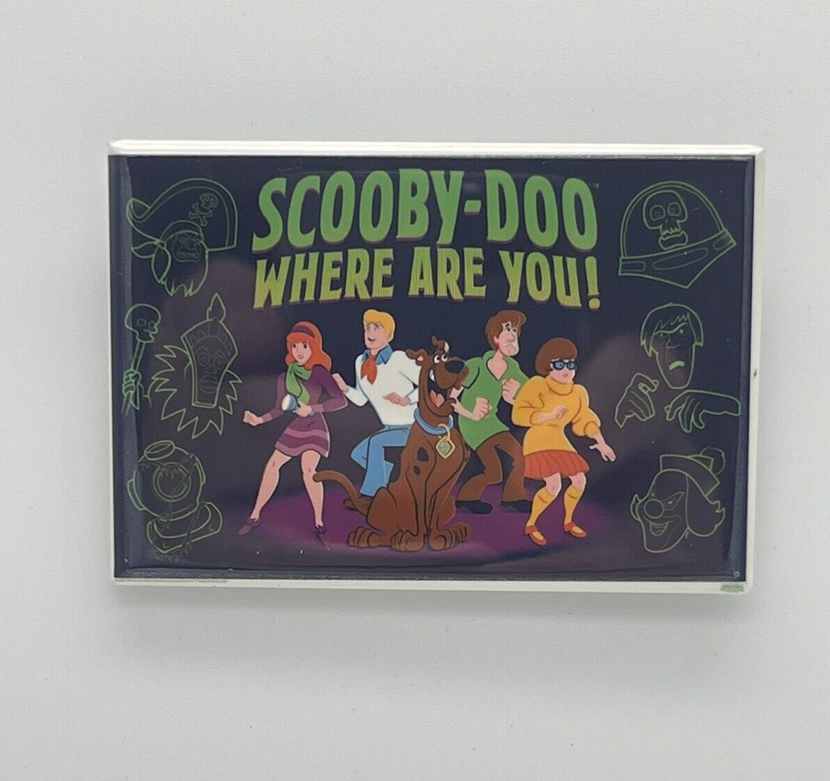 Scooby Doo Where Are You? Cartoon Poster Fridge / Locker Magnet