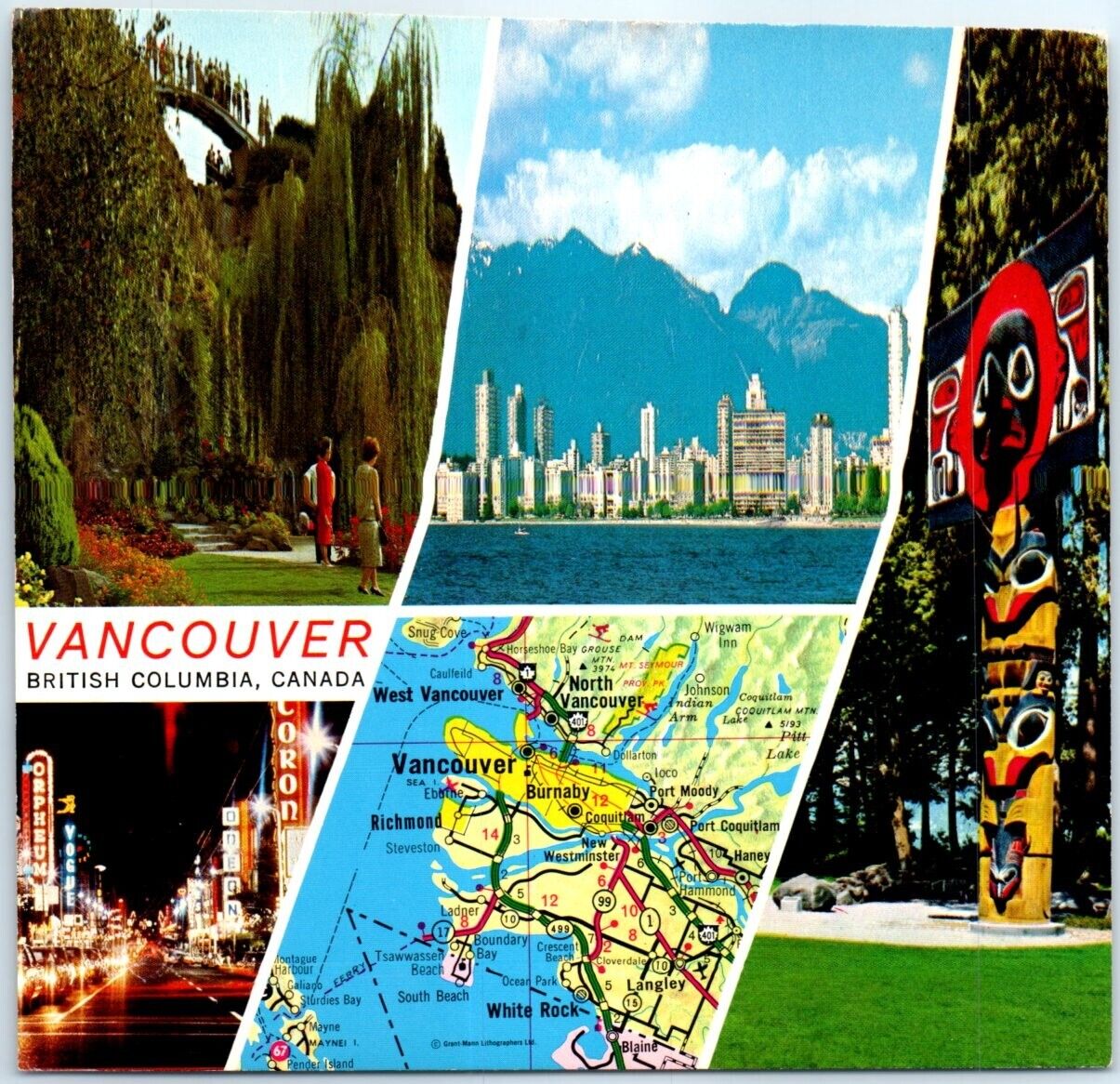Postcard - Vancouver, Canada