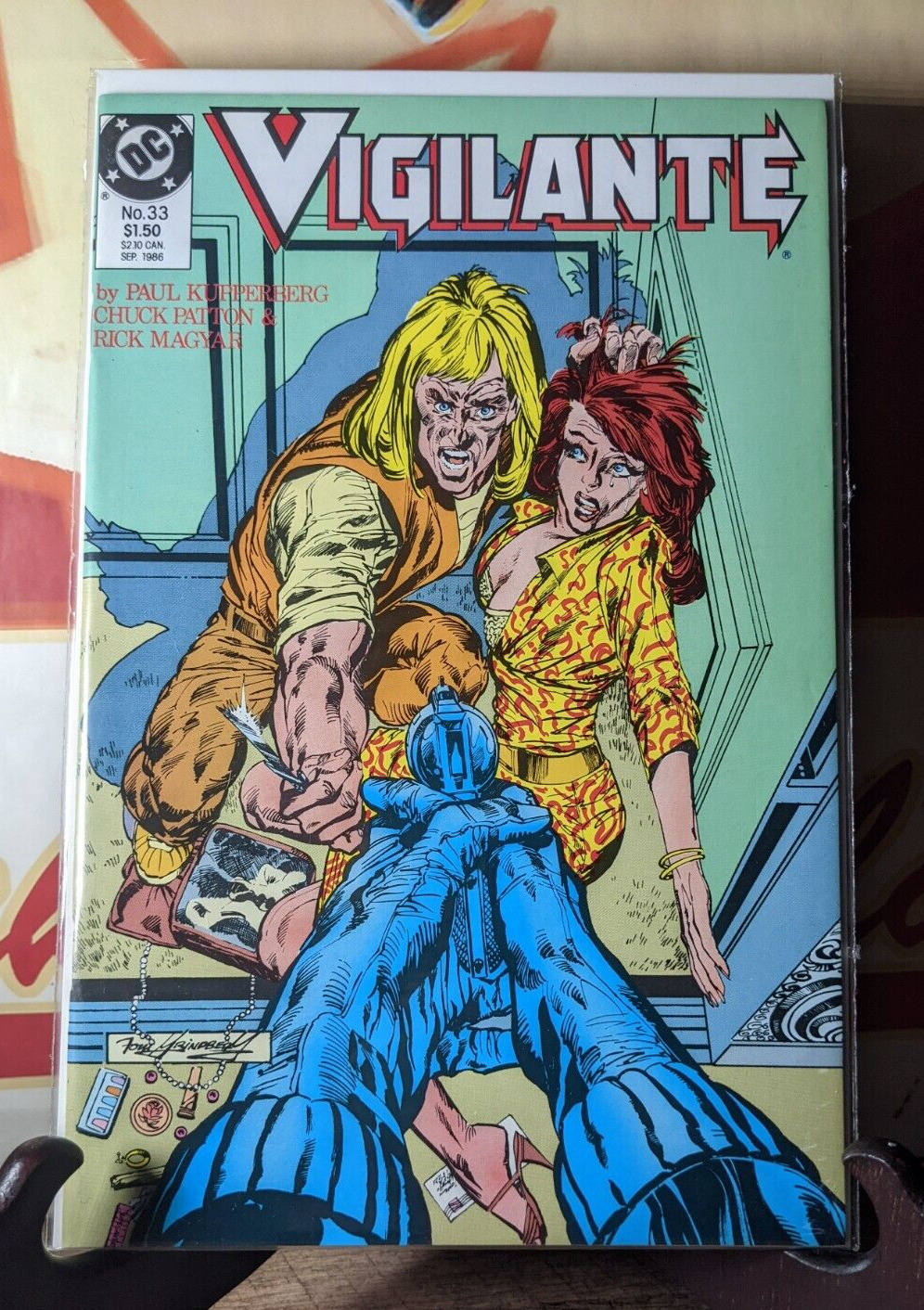 Vigilante Issue # 33 Sep 1986 Copper Age Comics DC Near Mint