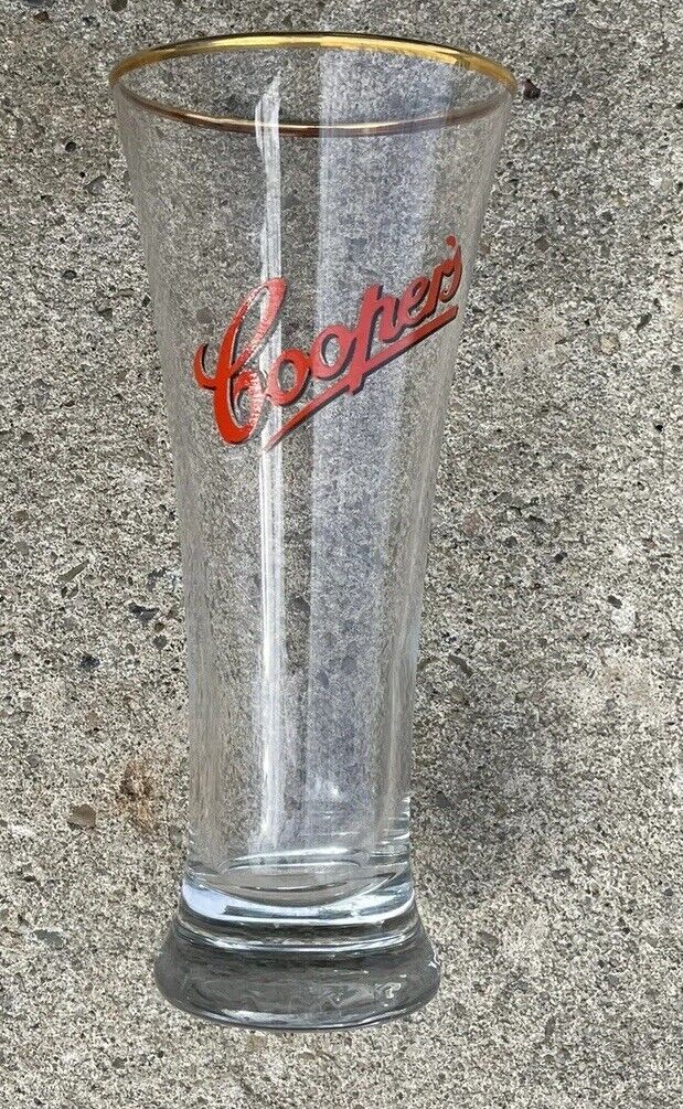 Coopers 24K Gold Rimmed Beer Glass from Columbia House Collectibles