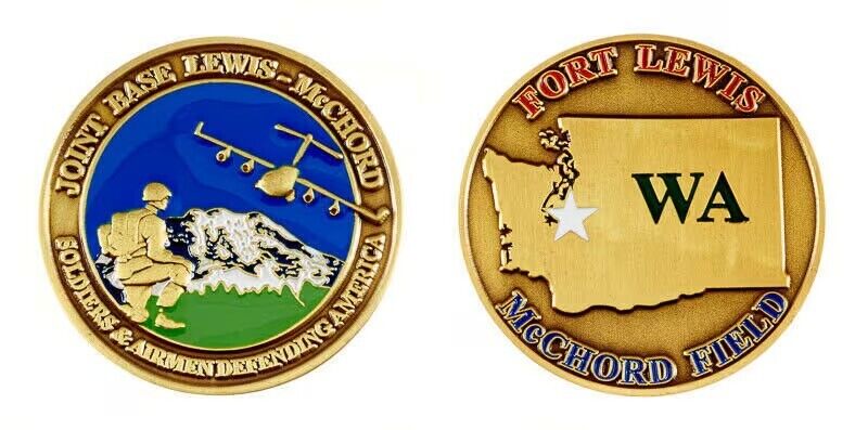 Joint Base Lewis-McChord Challenge Coin