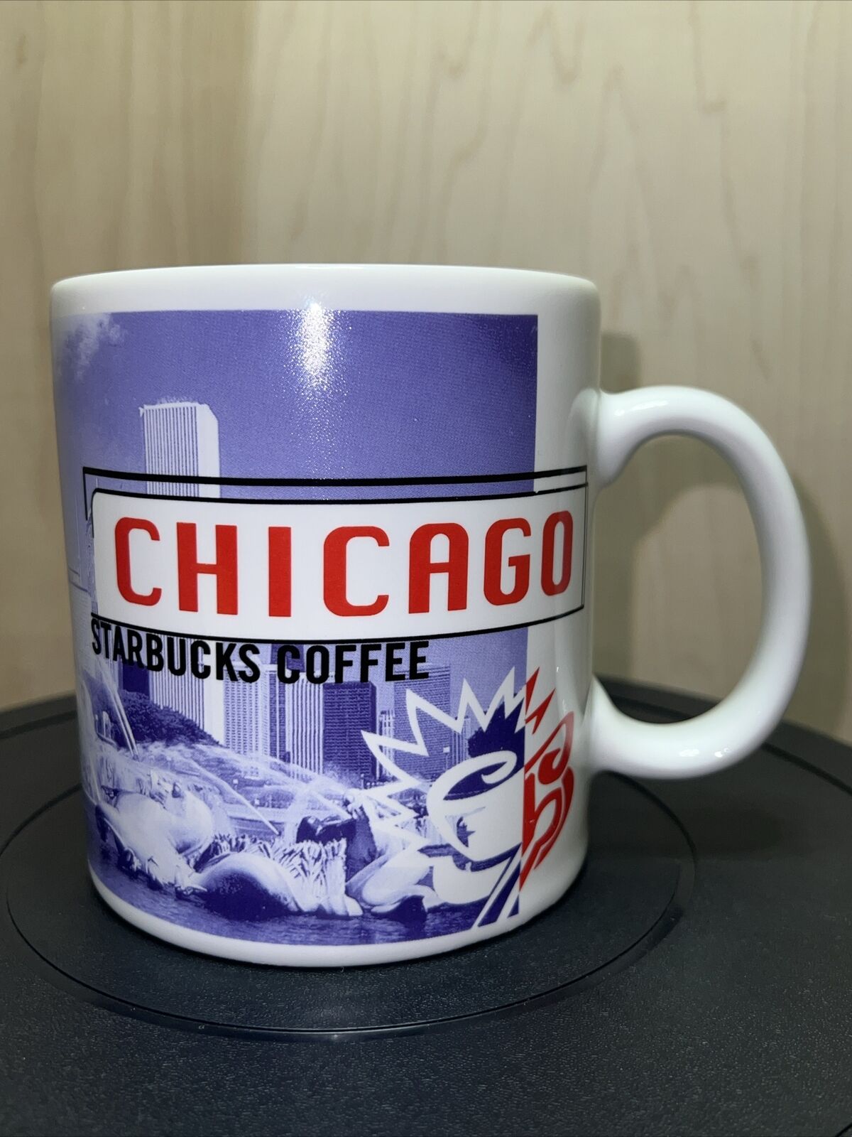 1998 Chicago Starbucks Jumbo Coffee Mug. 4.5\