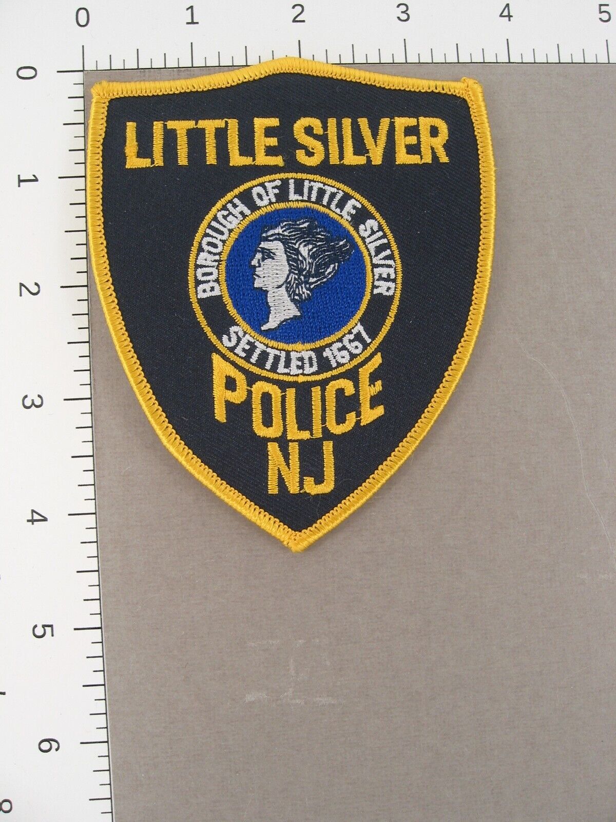 New Jersey BOROUGH of LITTLE SILVER POLICE Patch - Monmouth County