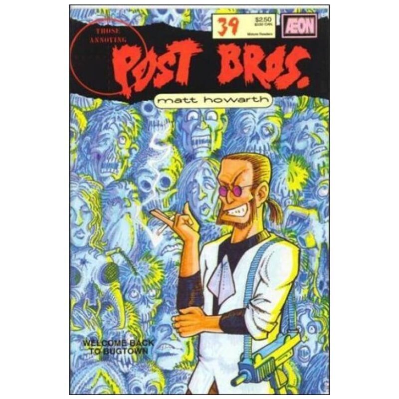Those Annoying Post Bros. #39 in Very Fine condition. Rip Off Press comics [q~