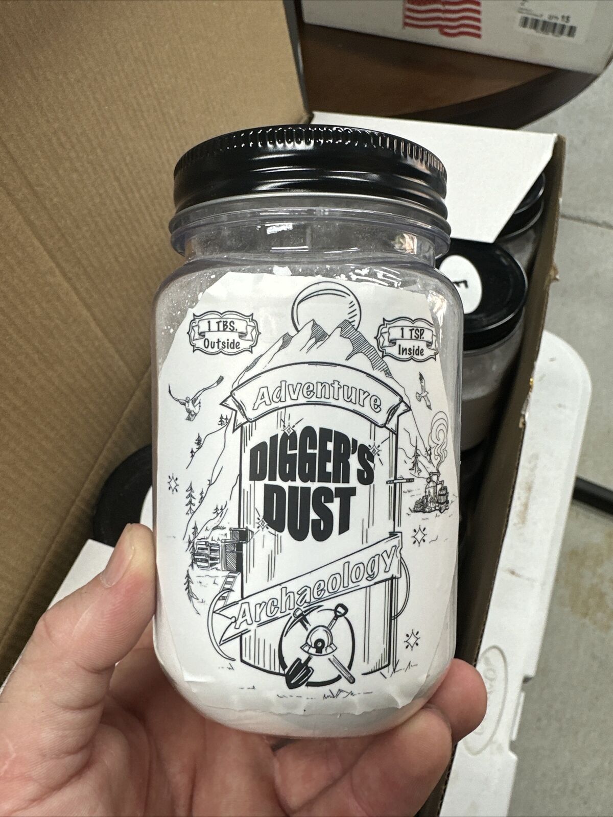 Digger’s Dust 1500 Grit Finish Bottle Tumbling Media Additive