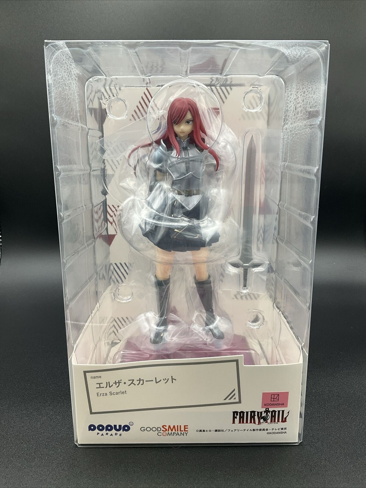 Good Smile Company Fairy Tail Pop Up Parade Erza Scarlet Figure red