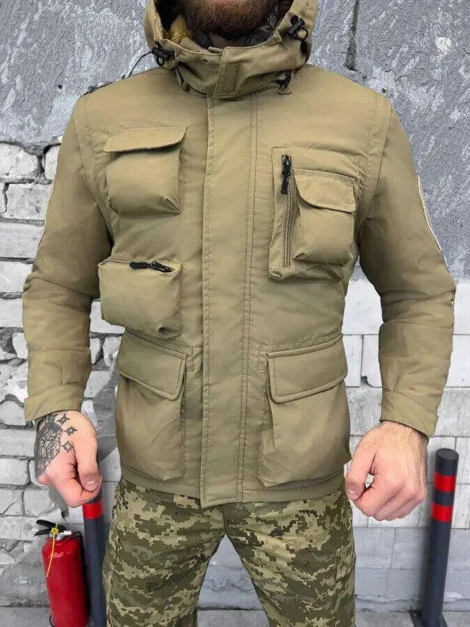 Tactical Jacket Fleece Coyote Rothco Soft Shell Waterproof Military Army Coat