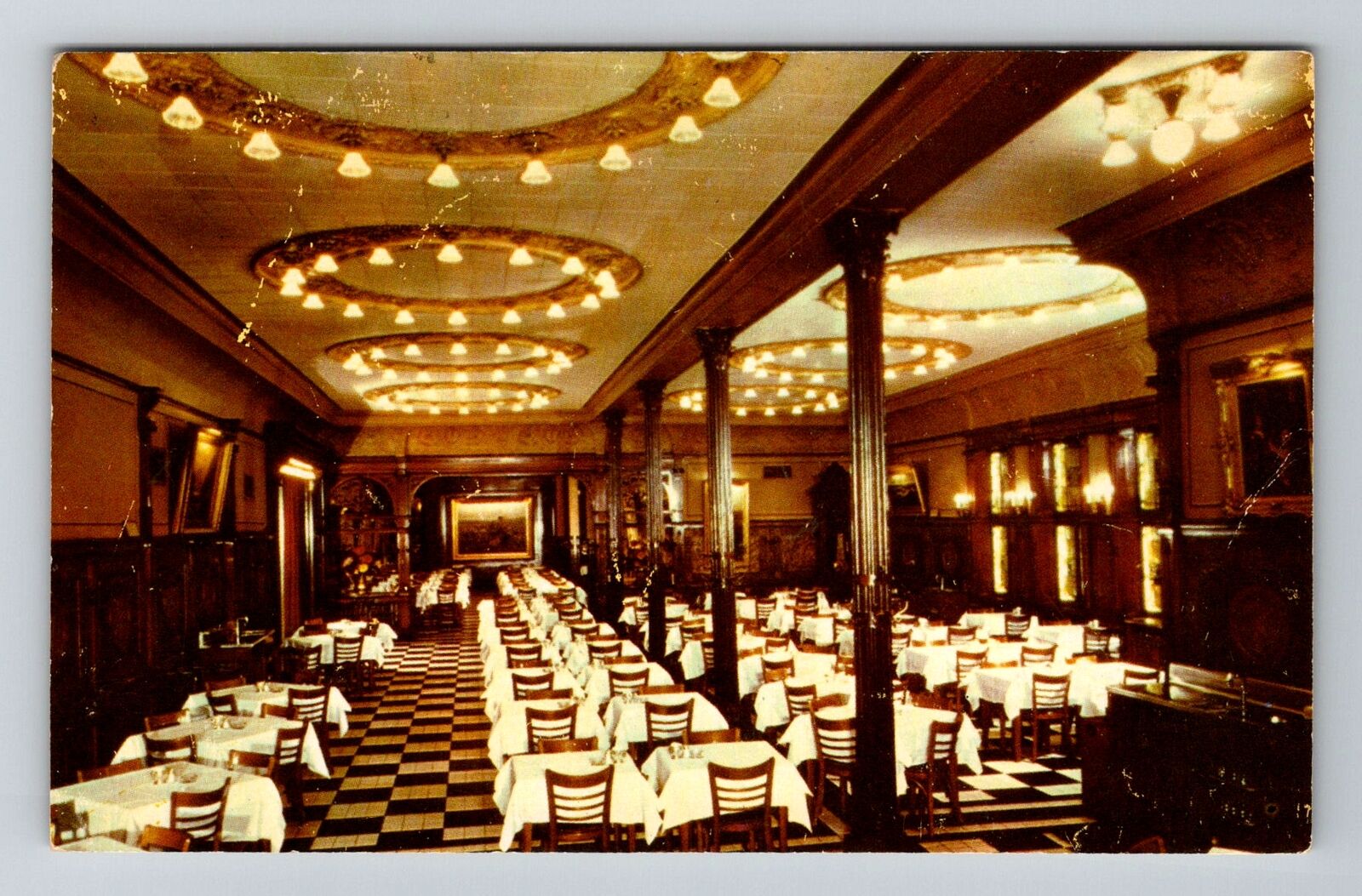 Chicago IL-Illinois, Henrici\'s Restaurant, Advertising, Vintage Postcard