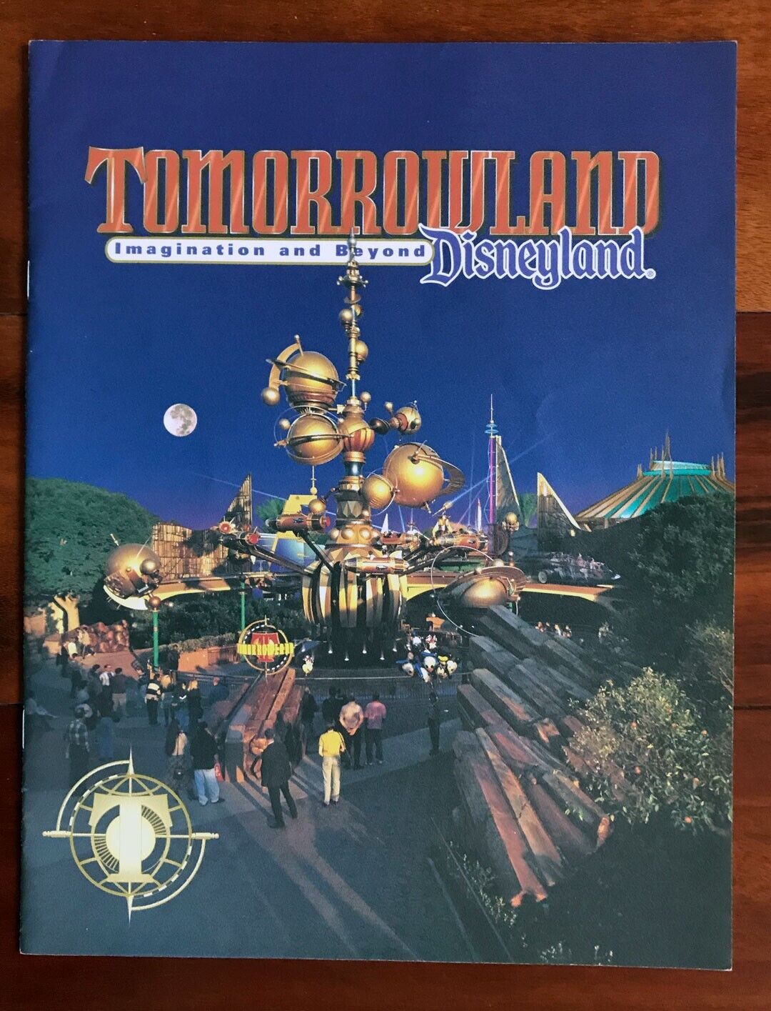 MINT Disneyland Line Tomorrowland Imagination & Beyond Commemorative Booklet