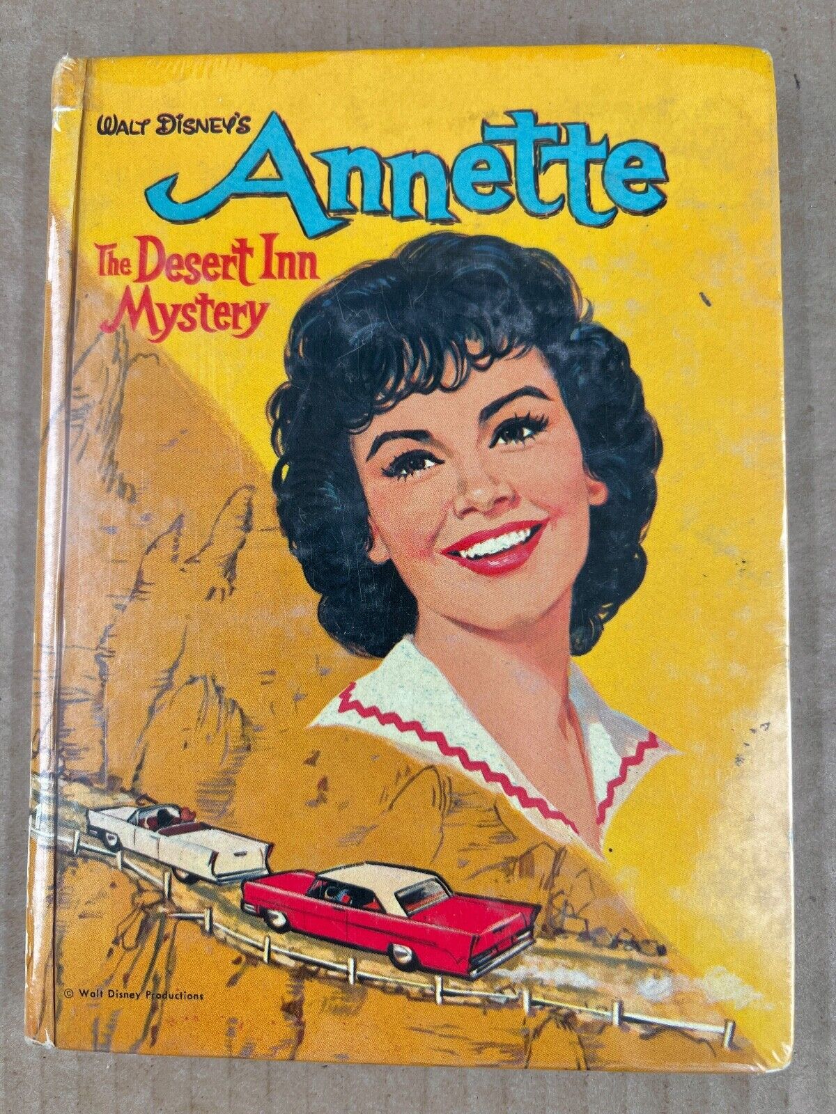 Walt Disney\'s Annette The Desert Inn Mystery Vintage Whitman Hardcover Book