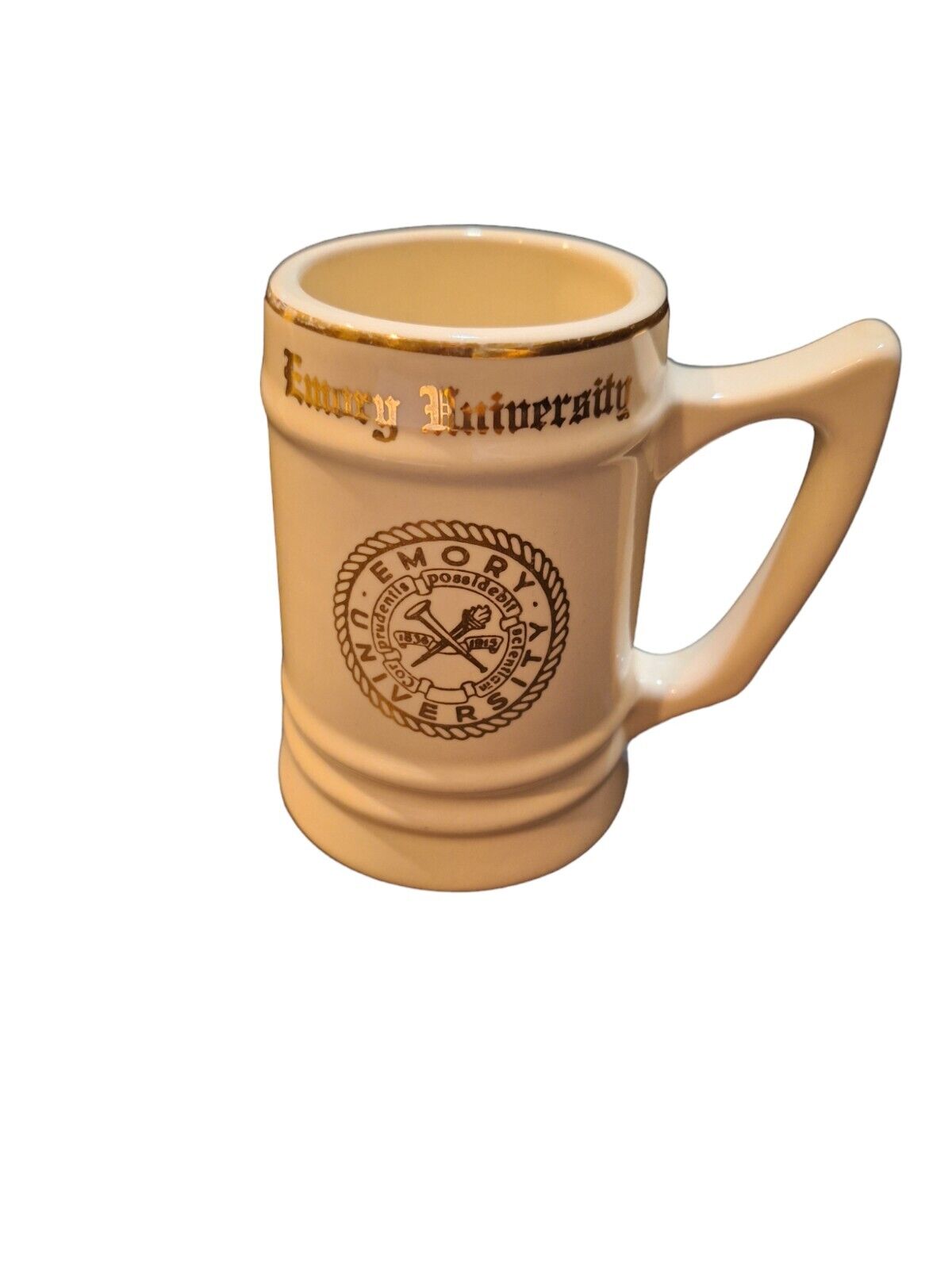 Vintage W.C. Bunting Co. EMORY UNIVERSITY Coffee Mug Cup GUC