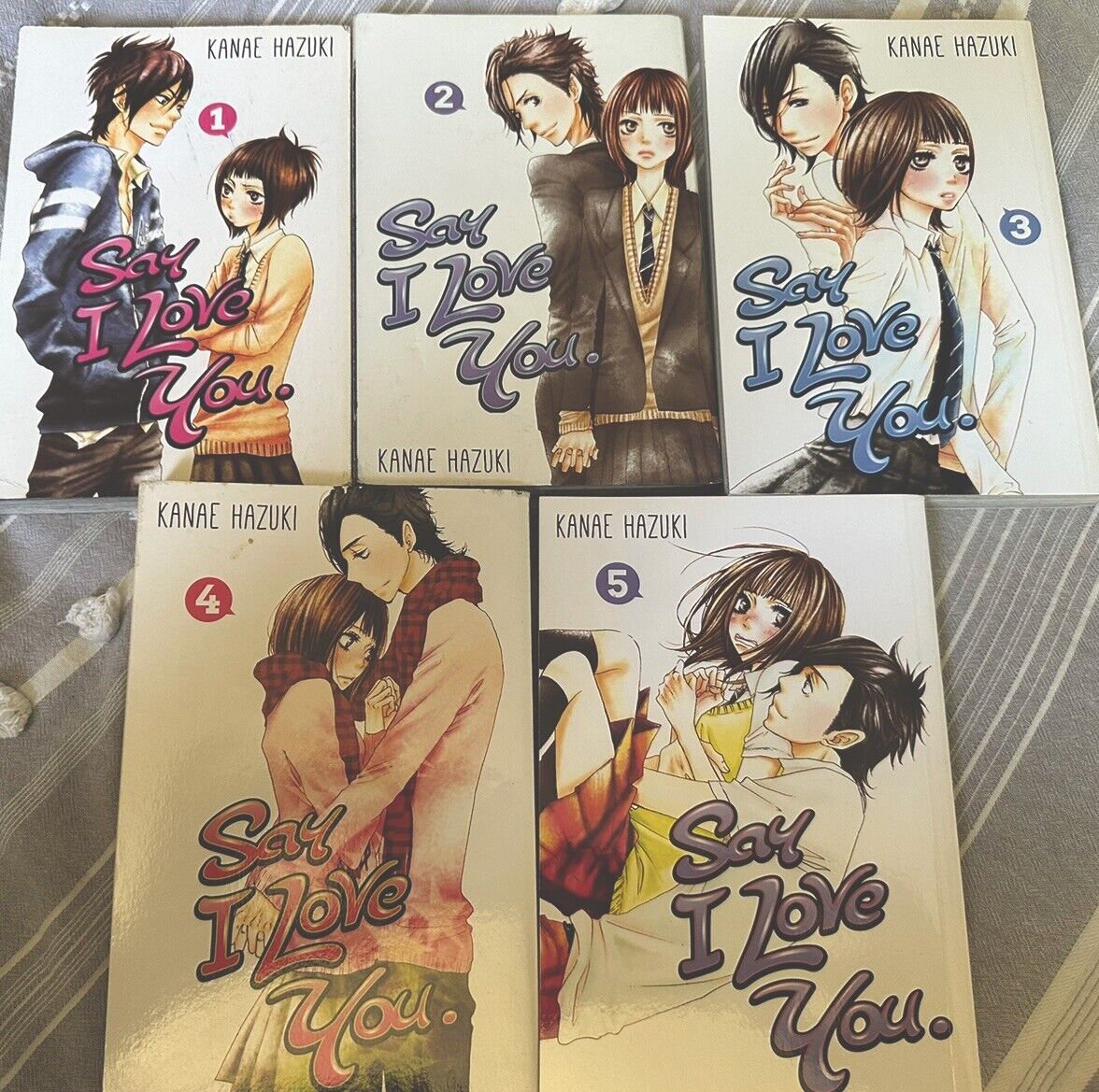 Say I Love You Manga English Vol 1-5