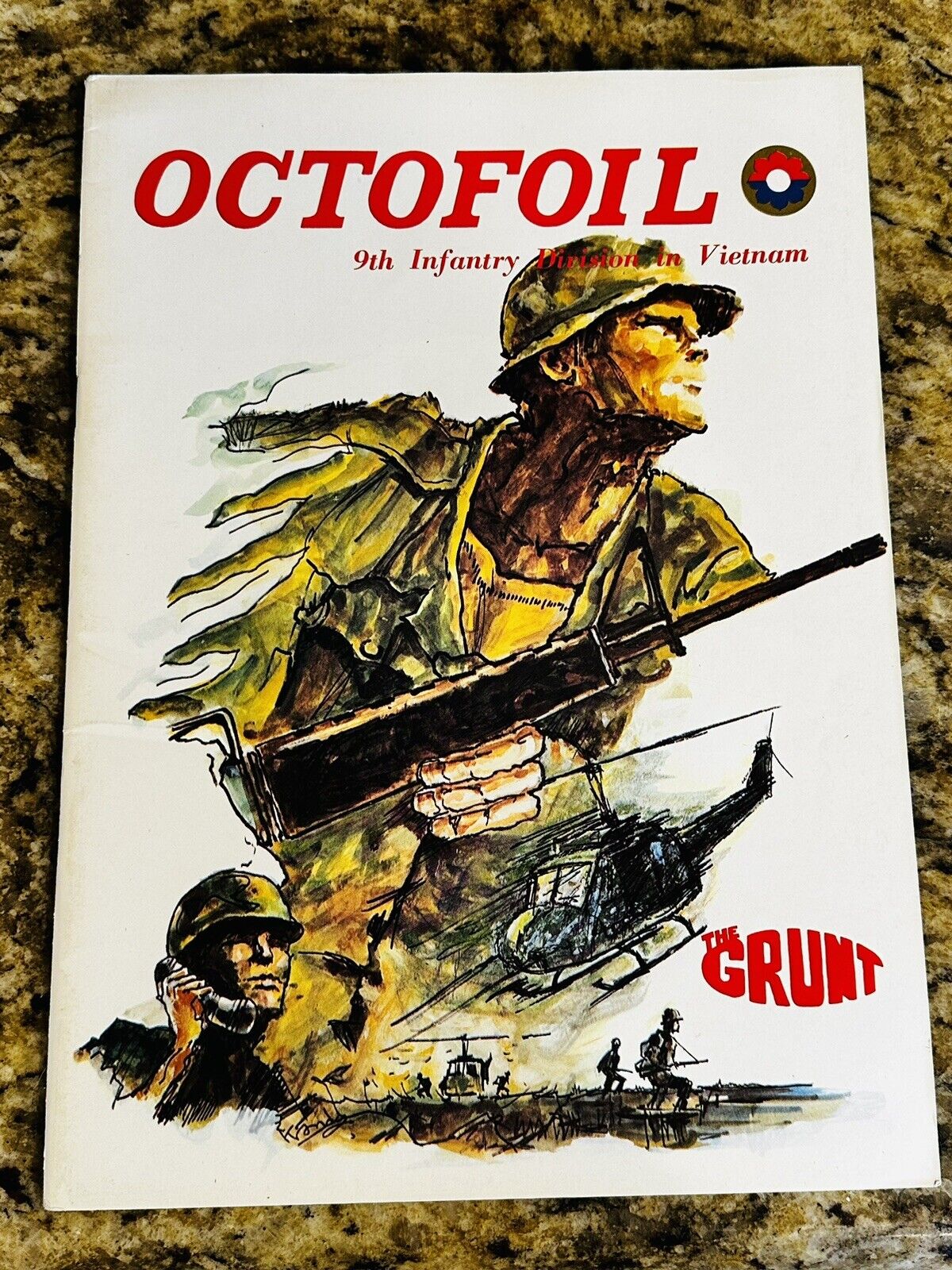 “Octofoil” 1970 magazine Vol 2 April, May, June No. 2 9th Infantry Division