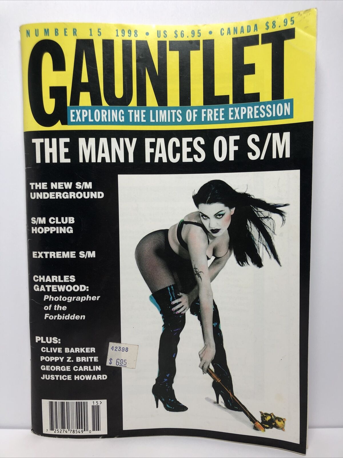 Gauntlet Exploring the Limits of Free Expression  Magazine Number 15, 1998 VG