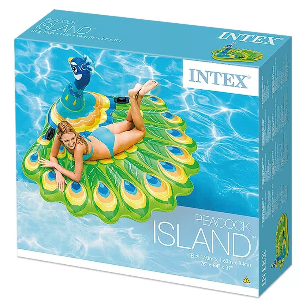 Pool float island Peacock Inflatable Island, 76\