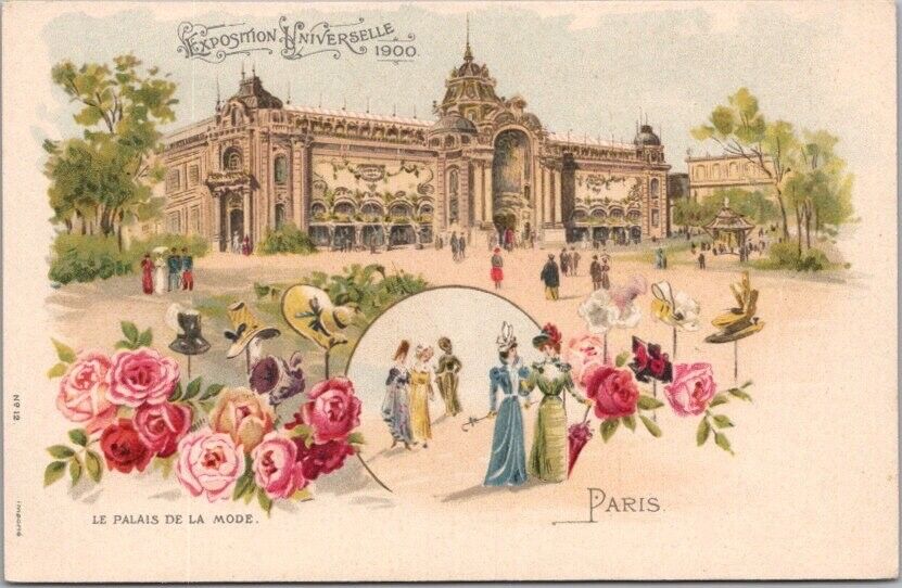 1900 PARIS Exposition Universelle Postcard - \