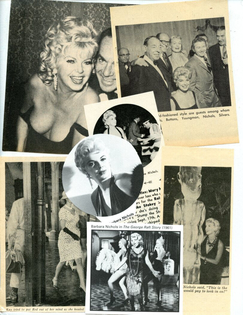 Barbara Nichols Original Clipping Magazine Photo lot #J10158