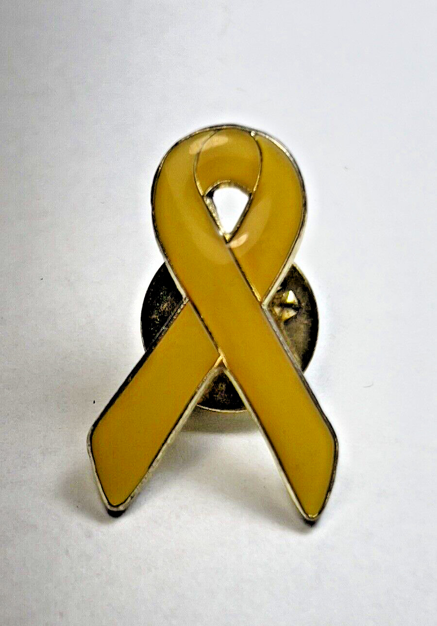 Yellow Ribbon Lapel Pin Hostage Support “ Bring Them Home \