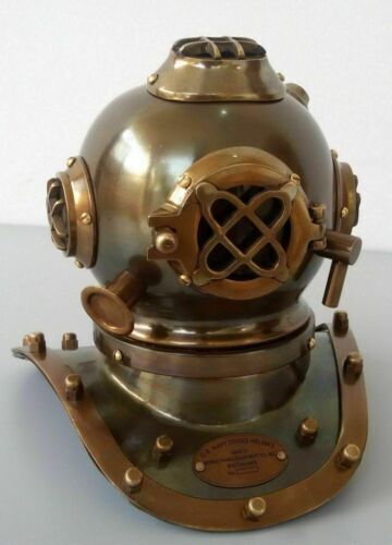 Divers Helmet Maritime Mark V Deep Mini Diving Brass Marine