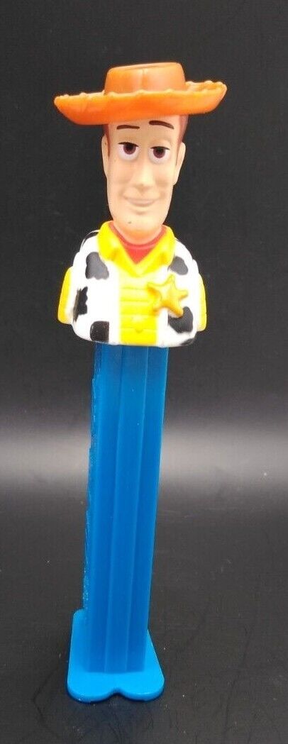 PEZ Disney Pixar Woody With Feet  Toy Story Candy Dispenser