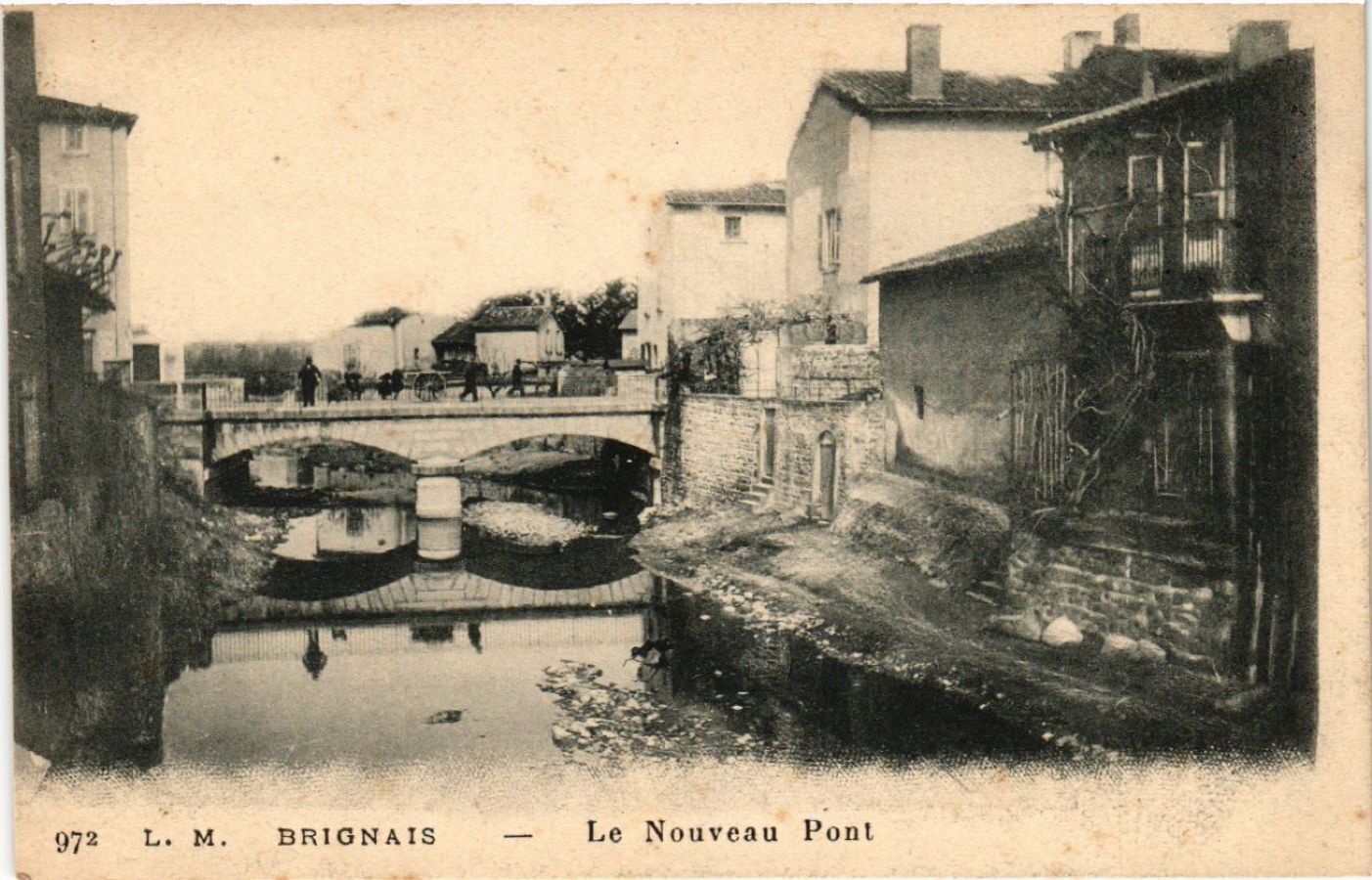 CPA AK BRIGNAIS - Le Nouveau Pont (451111)