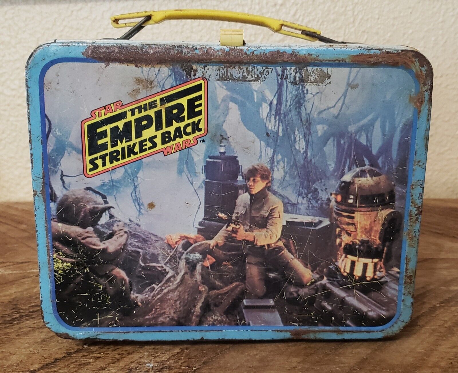 Star Wars - The Empire Strikes Back - Vintage  Metal Lunchbox w/out Thermos 1980