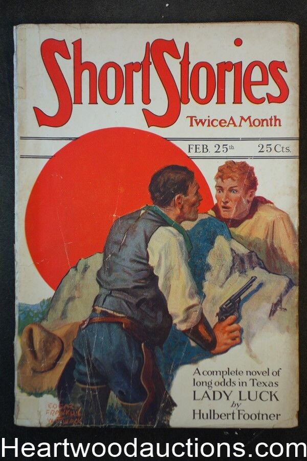 Short Stories Feb 1927 Frank L. Packard, Hulbert Footner