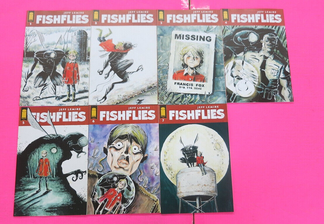 Fishflies # 1,2,3,4,5,6,7 COMIC IMAGE Comics 2023 7 LOT Jeff Lemire