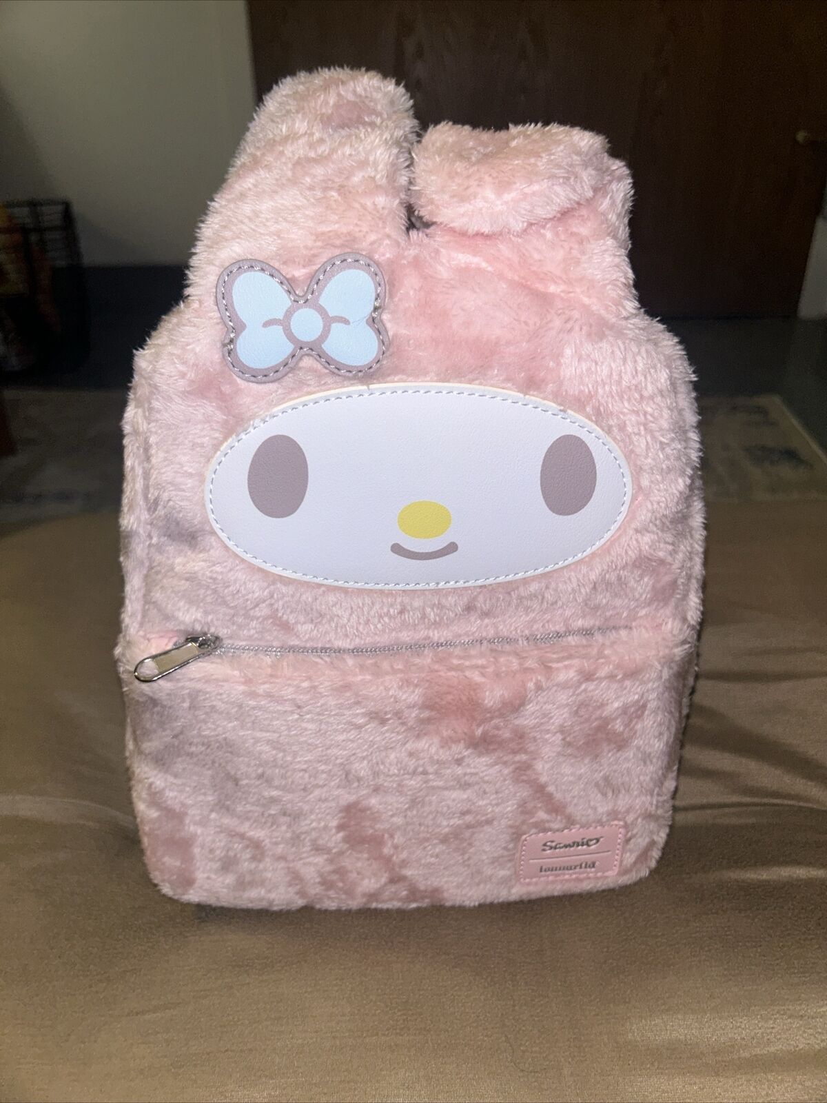 Loungefly My Melody Cosplay Plush Mini Backpack Sanrio NEW With Tags